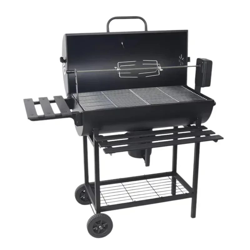 

Heavy Duty Barrel Electric Chicken Grill Shop Kit Party Grill