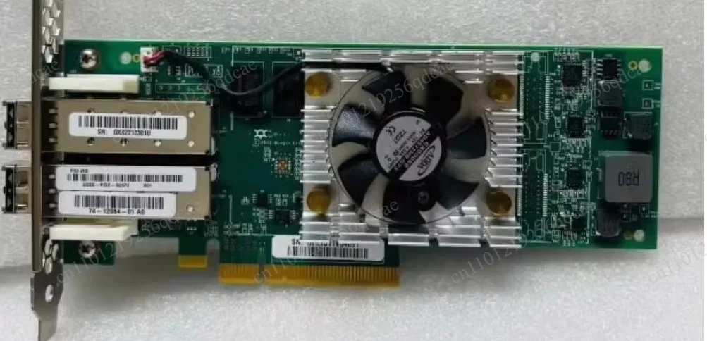 network card  QLE2672 Dual-port 16 Gbit/s fiber card  with modules