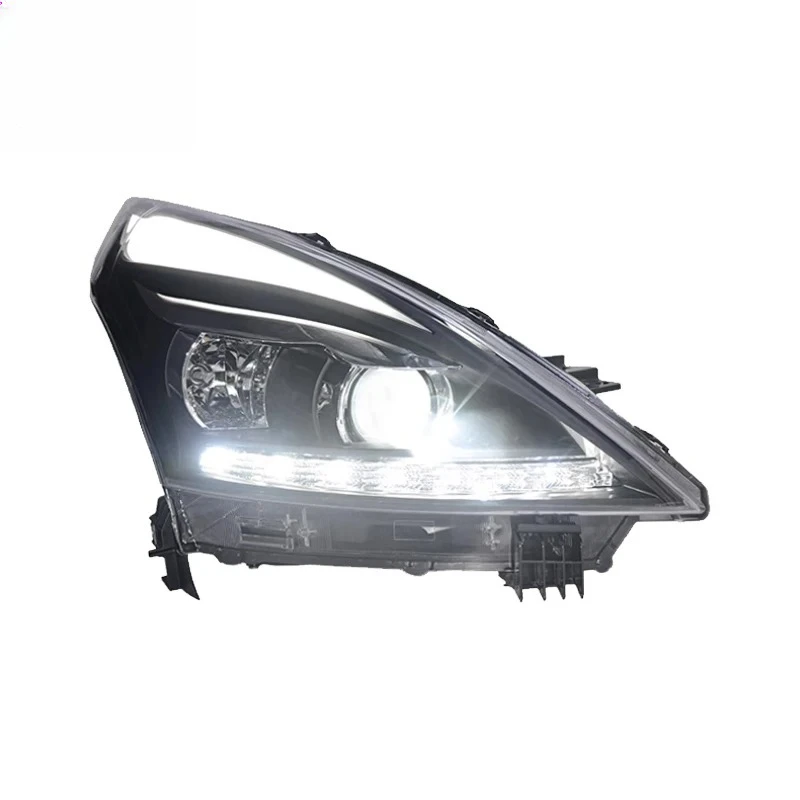 لنيسان Teana ألتيما J32 المصابيح الأمامية 2008 2009 2010 2011 2012 LED الجبهة رئيس ضوء الجمعية رئيس مصباح ترقية LED كشافات DRL