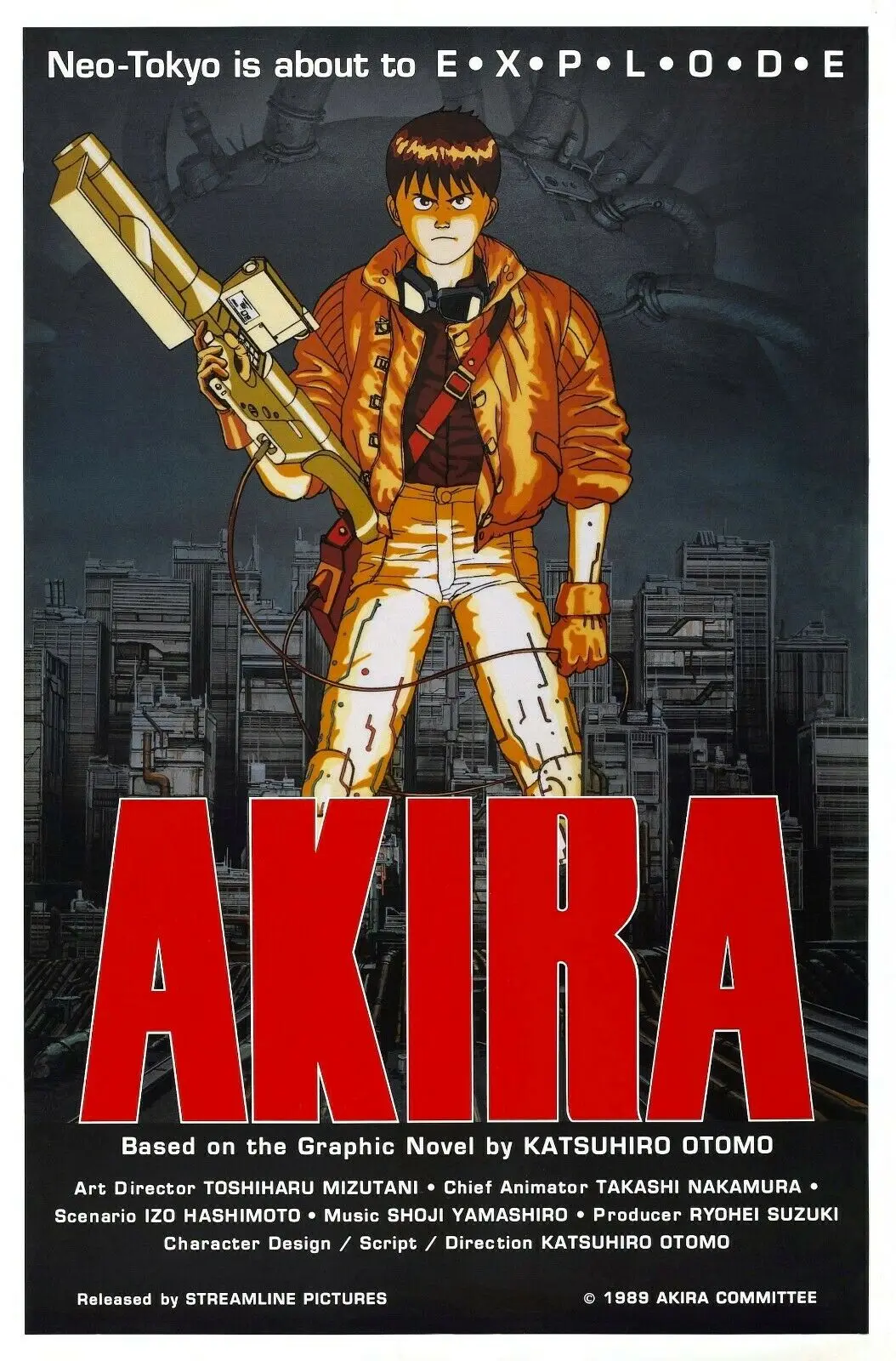 akira Print Art Canvas Poster For Living Room Decoration Home Wall Picture