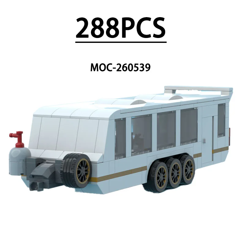 

MOC-260539 Конструктор «Дорожный автомобиль» (288 деталей) — развивающая игрушка для детей, подарок на День рождения, Рождество, Новый год