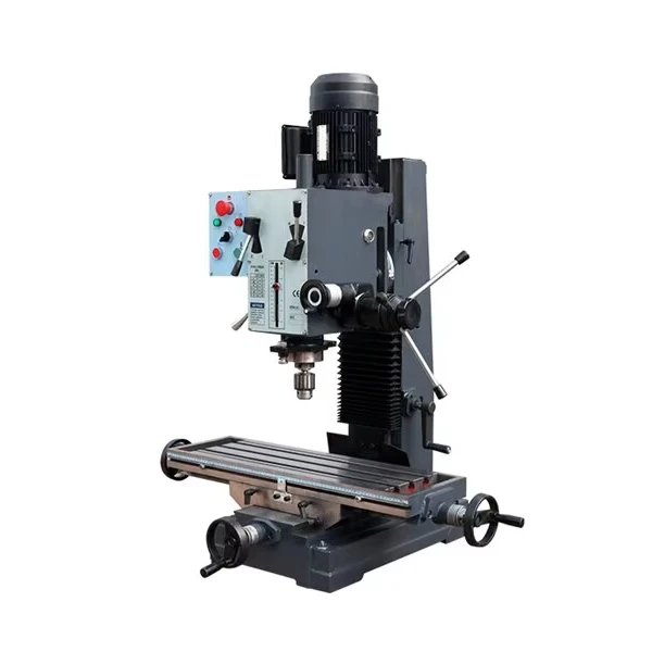 Drilling Milling Tapping Machine High Quality R8 Spindle Taper Manual Mills Bench ZX45 Drilling Milling Machine