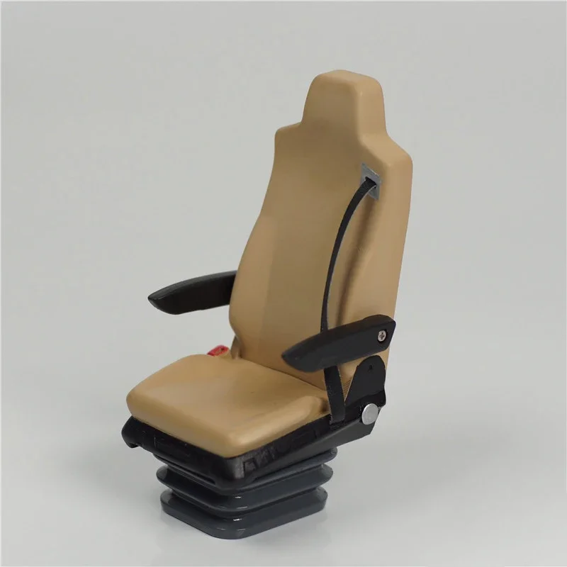 2 pièces siège de Simulation blanc siège intérieur en plastique pour 1/14 Tamiya RC camion benne Scania Volvo Benz homme LESU modèle de voiture pièces de bricolage
