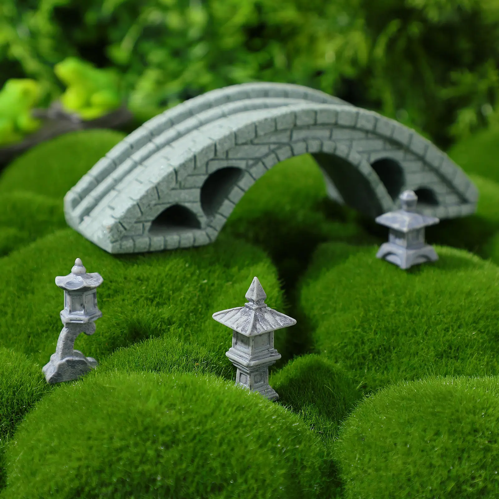 Mini statue de pagode en résin - Mini Bonsai Zen Garden avis et prix