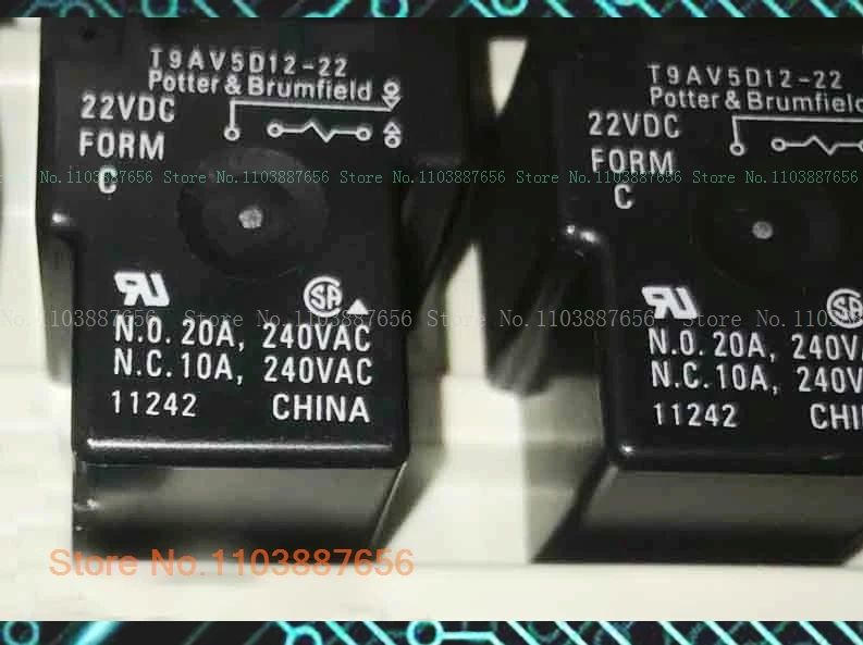 T9AV5D12-22-22VDC T9AS1D12-48-48VDC