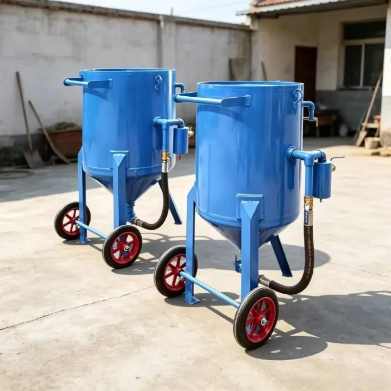 Hot selling glass sandblasting machine, low-priced and fast delivery, surface polishing and sandblasting equipment