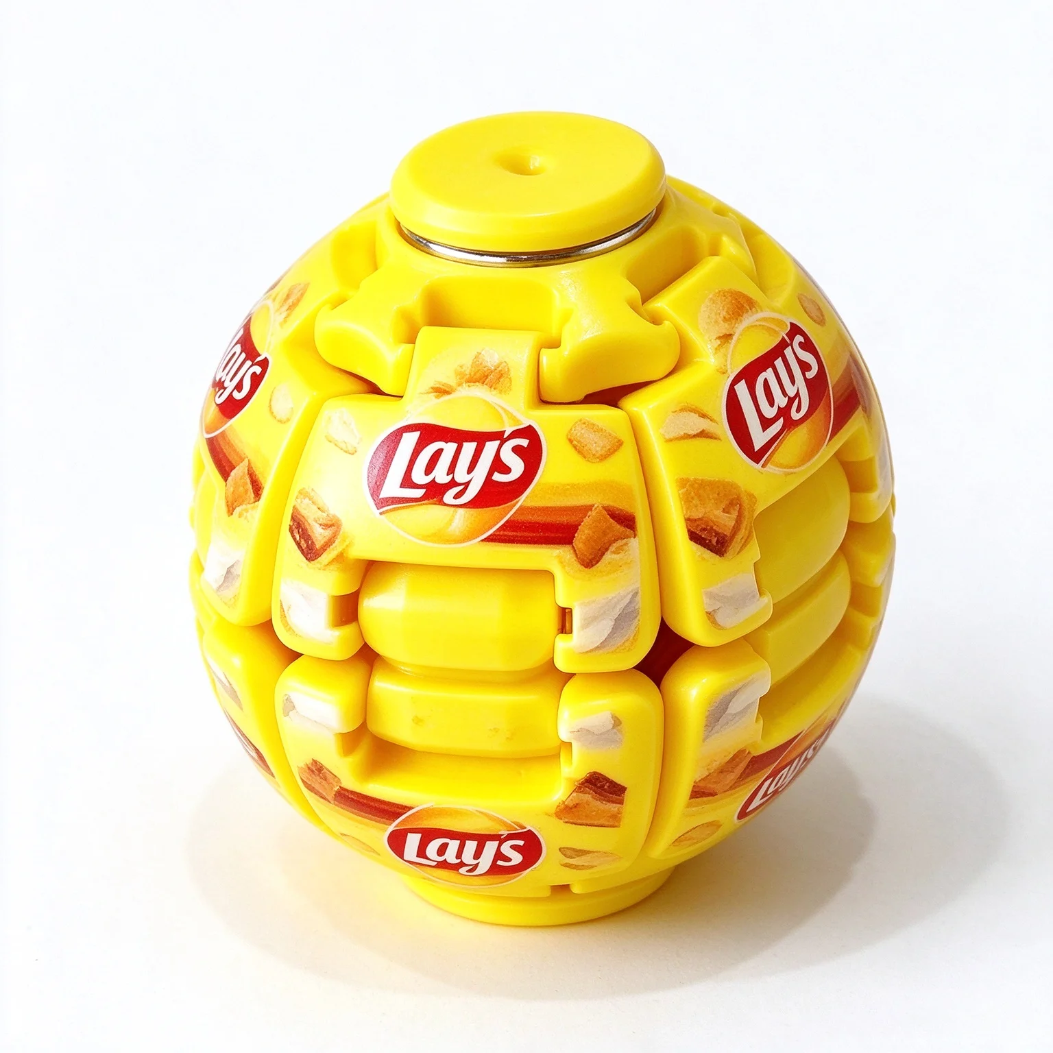 Snacks, fruits, creative stress-relieving toys - the fingertip spinner, with a pressable can design, helps to relieve stress