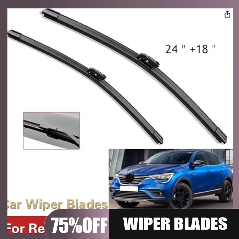 

Suitable for Renault Arkana XM3 2018-2023 24+18 wiper blades