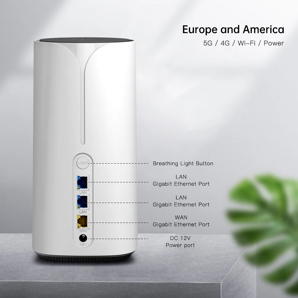 EDUP رائجة البيع AX3000 EP-N9545GS واي فاي 6 شبكات التوجيه 5G بطاقة Sim Cpe راوتر مع دعم فتحة للبطاقات Sim