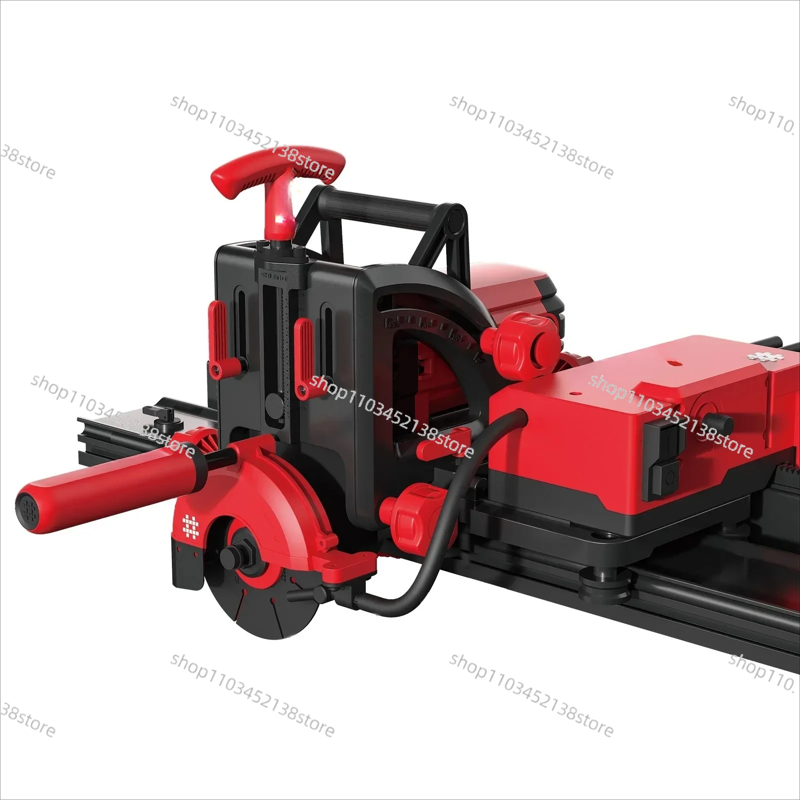 

Electric Tile Cutter 45 Degree Chamfer Portable Track Dust-free Granite Stone Miter Vertical Tile Cut Machine