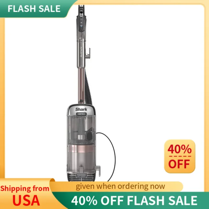 

Shark AZ2002 Vertex Powered Lift-Away Upright Vacuum with DuoClean PowerFins, Self-Cleaning Brushroll, Large Dust Cup, Pet Crevi