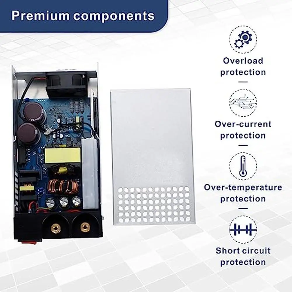 24V DC Power Supply 1000W Converter SMPS Adapter Transformer 3D Printer RV Led Strip Motor Overload Protection Industrial Use