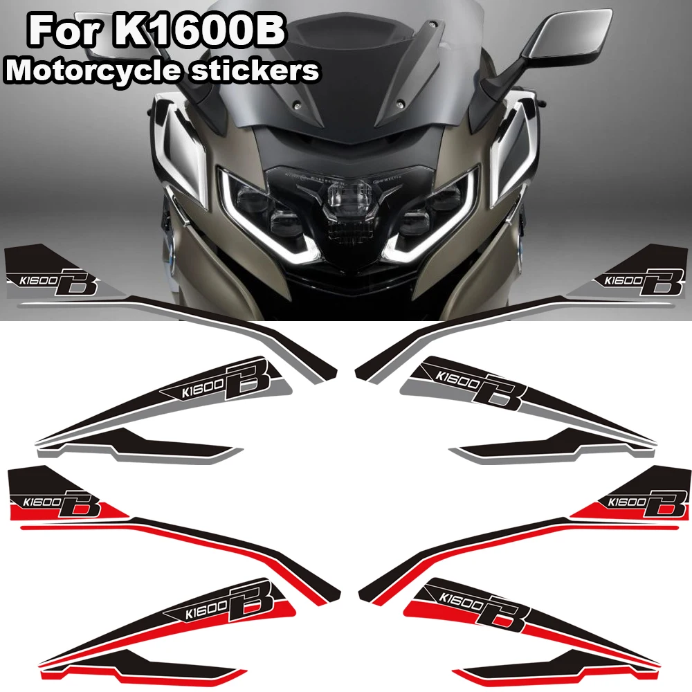

For BMW K1600B K1600 K 1600 B Motorcycle Tank Pad PVC Stickers Protection Fairing Fender Emblem Cases Panniers Luggage Trunk