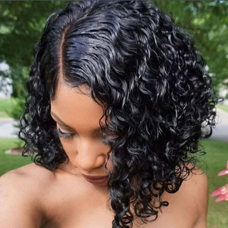 Peluca africana para mujer hermosa europea, peluca de pelo rizado, tocado de fibra química, pelucas de Cosplay con disfraz de Cosplay