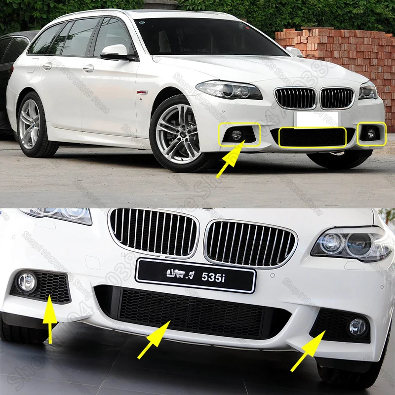

Решетка бампера, накладка противотуманной фары для 2010-2013 F10 BMW 528i 528iX 535i 535iX 550iX Hybrid 5 51117906197 51117906198 51117903894