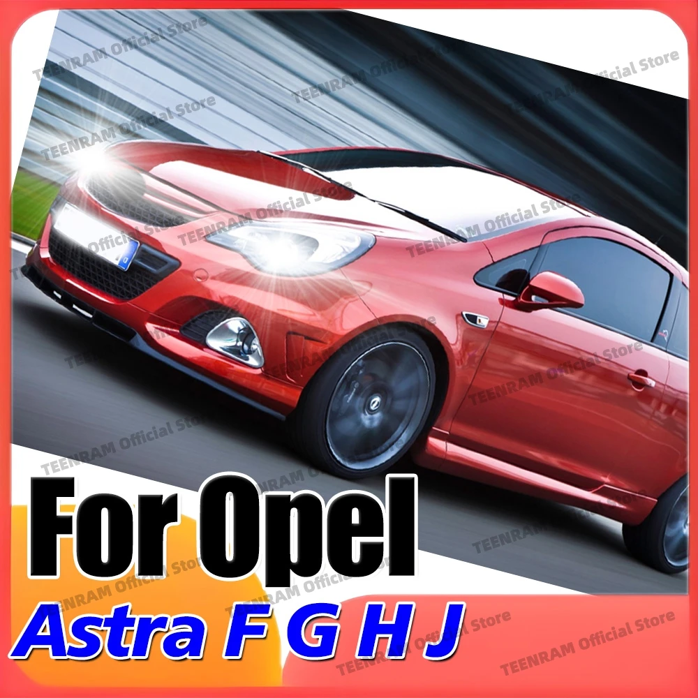 2x LED الجبهة أضواء الضباب لمبة مصباح لأوبل أسترا F G H J 1993-2016 2005 2006 2007 2008 2009 2010 2011 2012 2013 2014 اكسسوارات