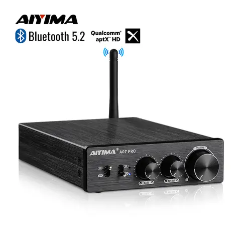 AIYIMA-TPA3255 블루투스 파워 앰프, A07 PRO, A07 오디오 앰프, 2.0 스테레오 스피커 앰프, HiFi Amplificador Amp 300Wx2