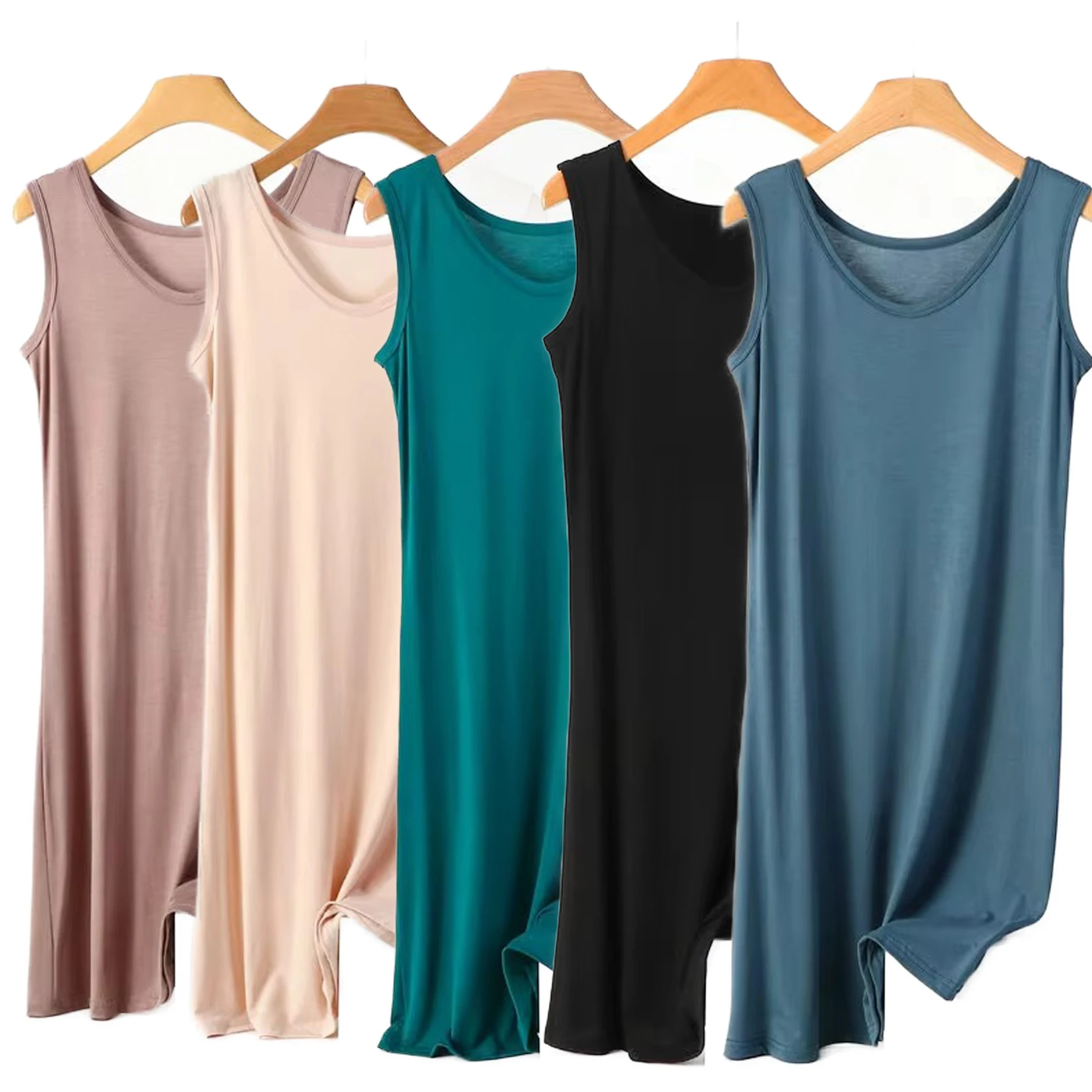 Übergröße Locker Sitzendes V-Ausschnitt Damen-Nachthemd Lässige Homewear Weste Nachtkleid XL-8XL Sommer-Nachthemden Damen Neues Baumwoll-Nachthemd