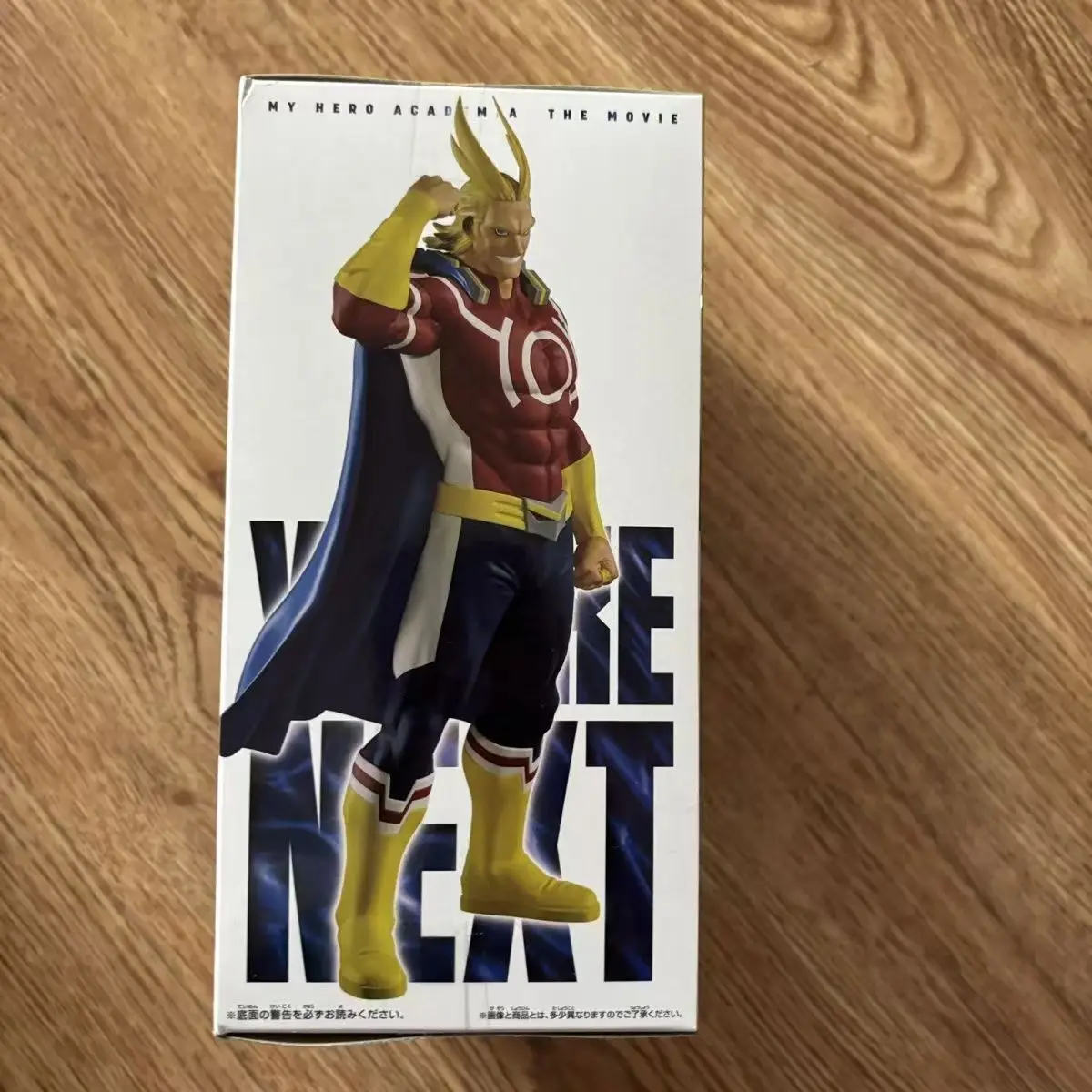 バンダイオリジナルバンプレスト私のヒーロー学界映画オールマイト PVC アニメアクションフィギュア模型玩具飾り誕生日プレゼント