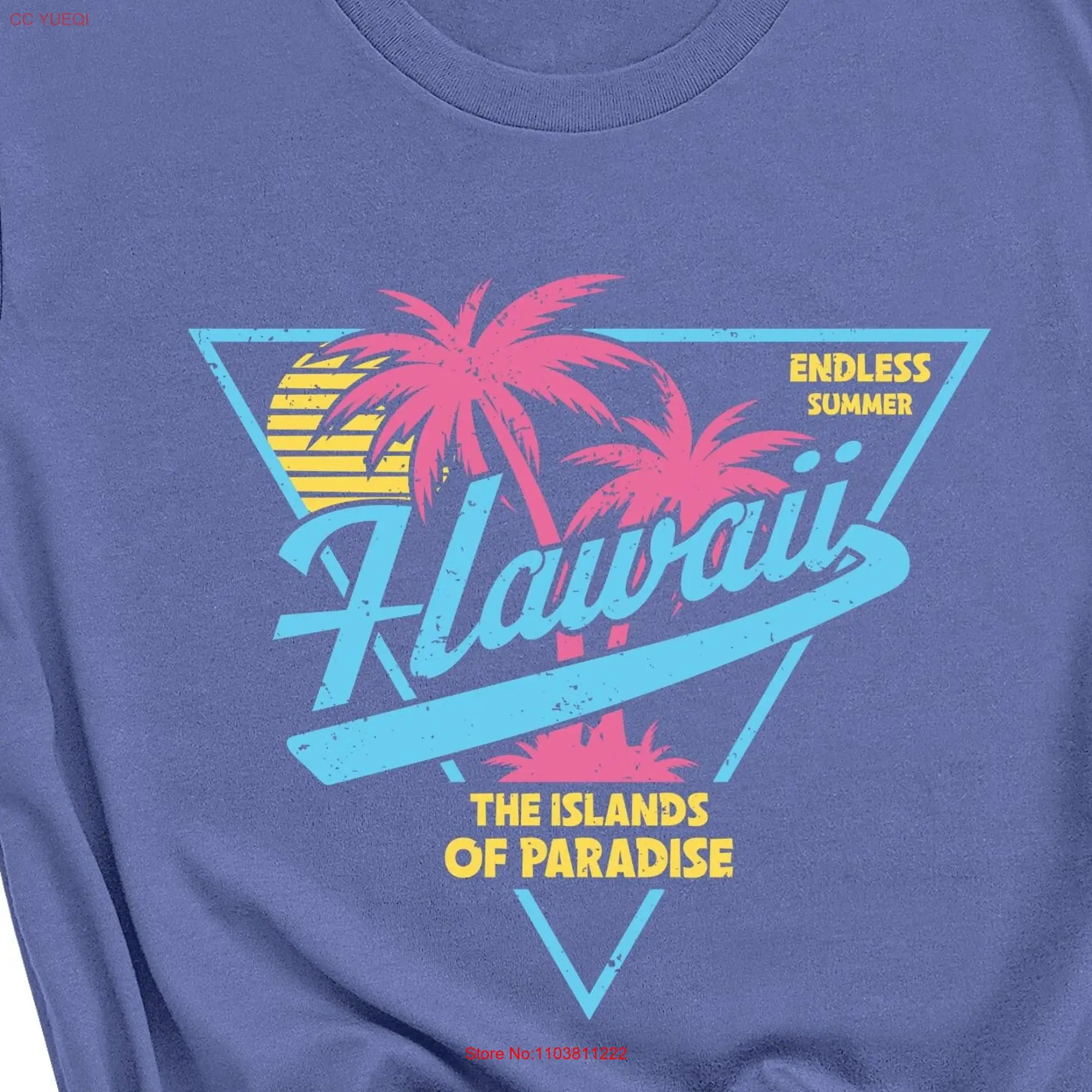 Футболка с Гавайскими мотивами, удобная Пляжная накидка с надписью «бесконечные цвета», для летнего отдыха, путешествий, серфинга