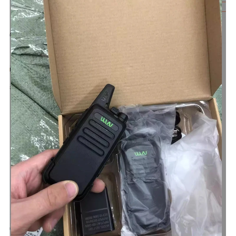 Mini Walkie Talkie Noise Reduction Wireless Copy Frequency 400-470MHZ Type-C Charger 5000m Distance Two Way Radio Hunting Talkie