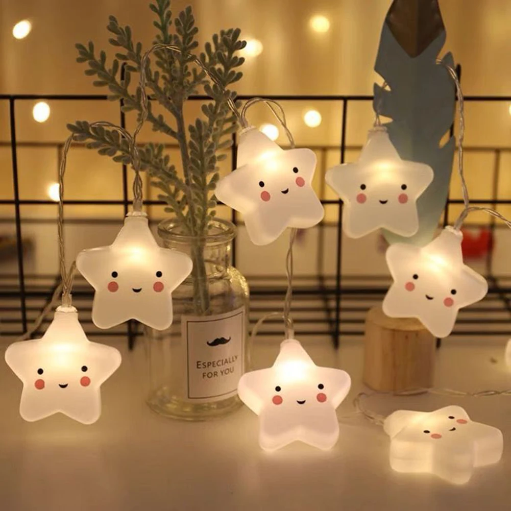 10LED String Lights Waterproof Hanging Lights String Decorations per feste di compleanno in casa