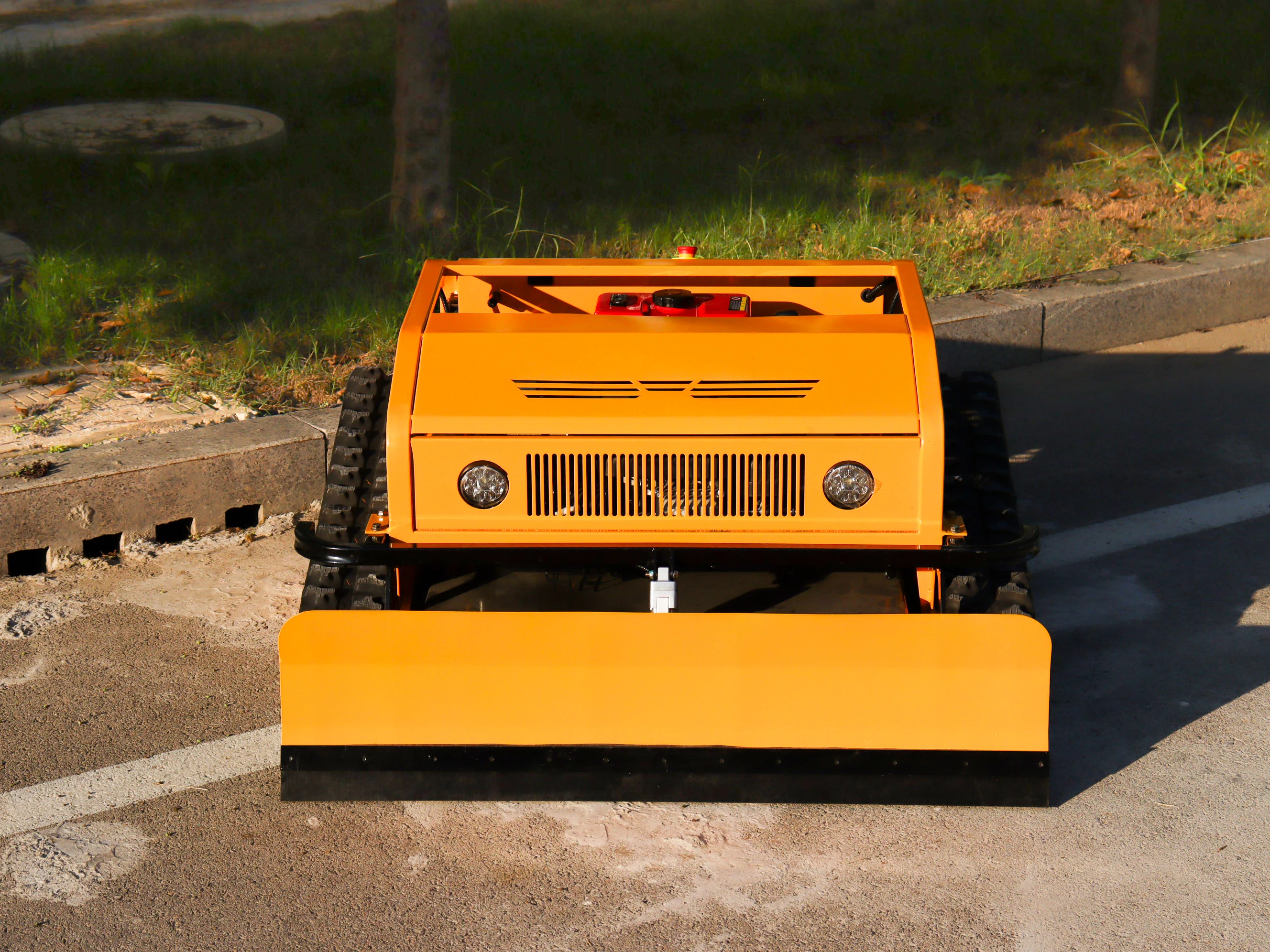 

Автоматическая газонокосилка 800 мм с дистанционным управлением, высокая эффективность для наклонных садов, обивка скоростного спуска, легкое домашнее использование, 220 В