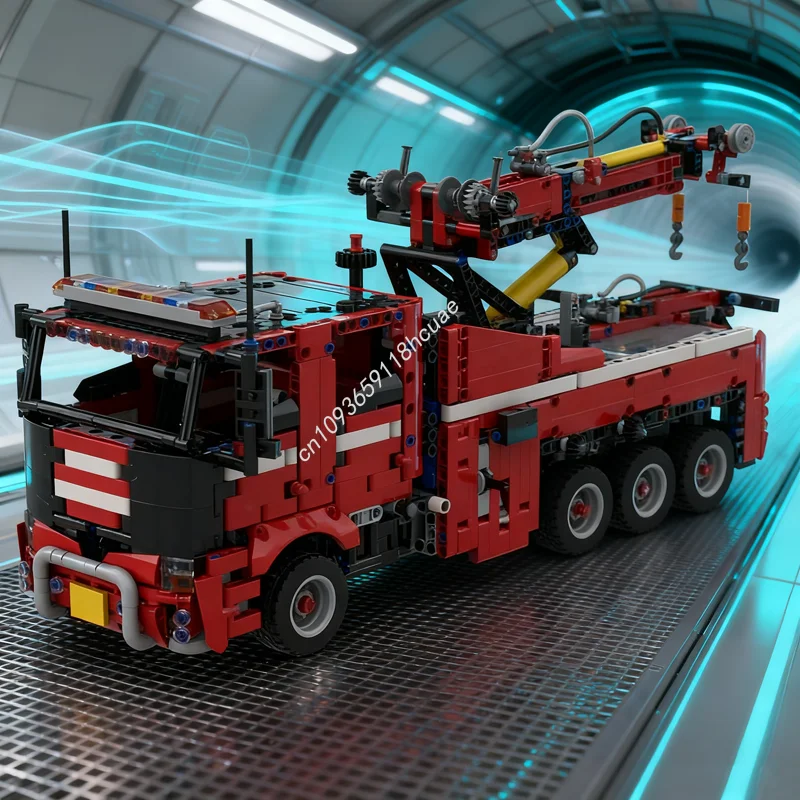 

1984pcs MOC Double Cab Wrecker Hybrid 2 Technical Model Building Toys Blocks DIY Creative Christmas Gifts Brick Kids Birthday