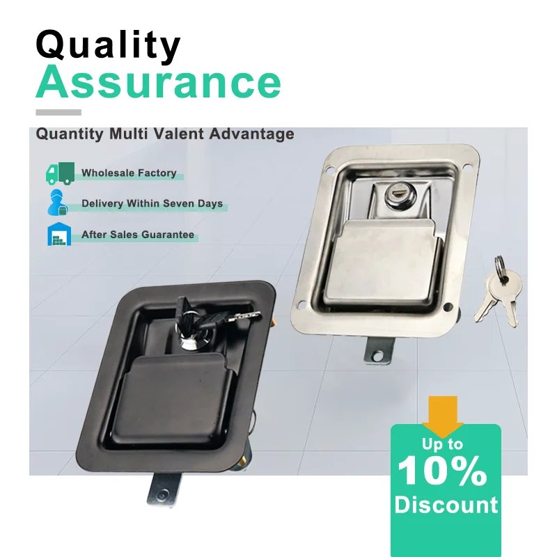 

Square Panel Lock Suitable For Industrial Distribution Box Cabinet Doors And Mechanical Facilities RV Heavy-Duty Trucks