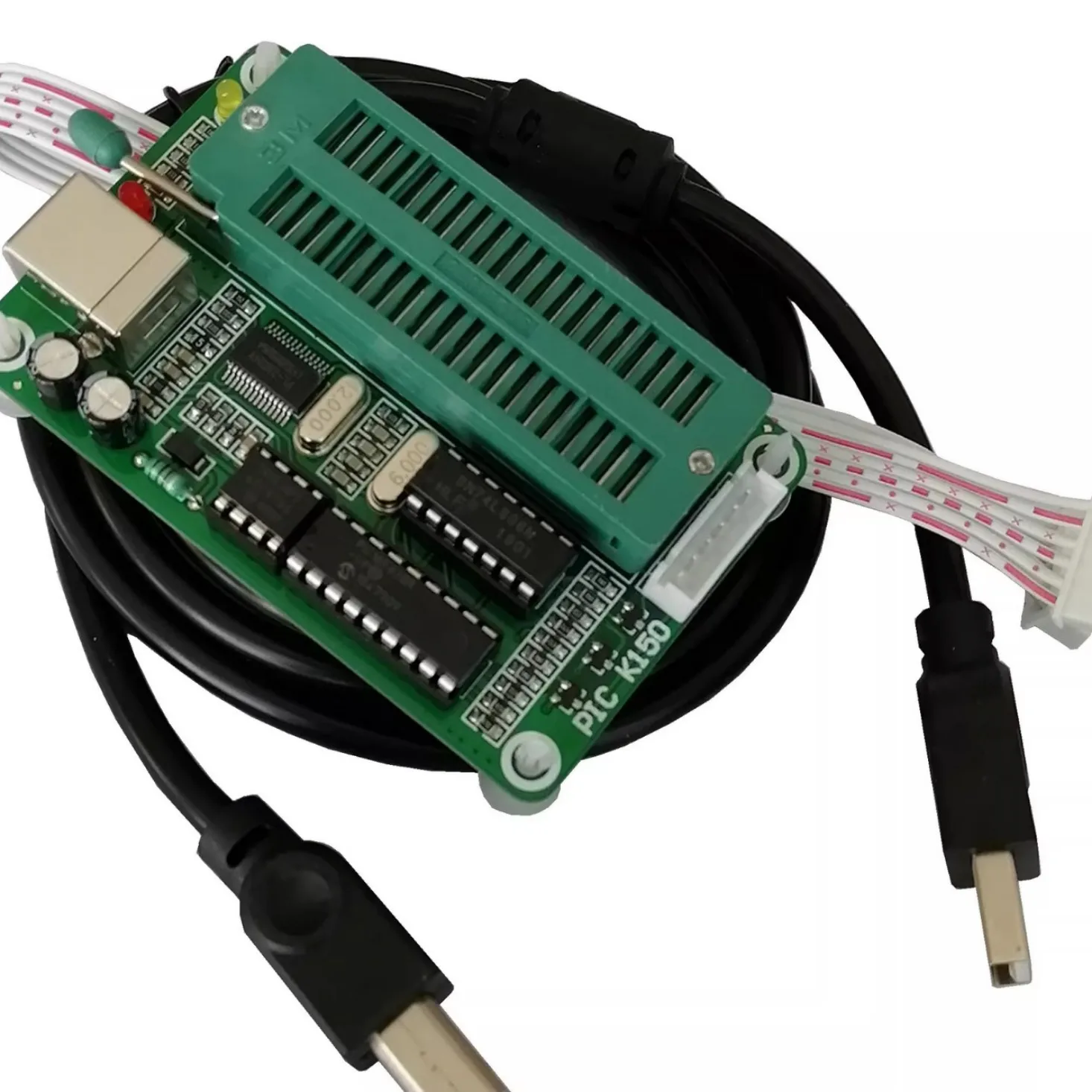 pic-k150-プログラマー-usb-ダウンローダー-pic-kit2-kit3-バーナー-pickit-互換-windows-10-xp-用