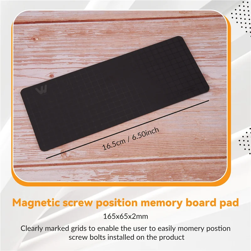 【Popular】For Xiaomi Mijia For Wowstick Wowpad Magnetic Screwpad Screw Postion Memory Plate Mat For Screwd Kit,1Fs 1P+ Electric D