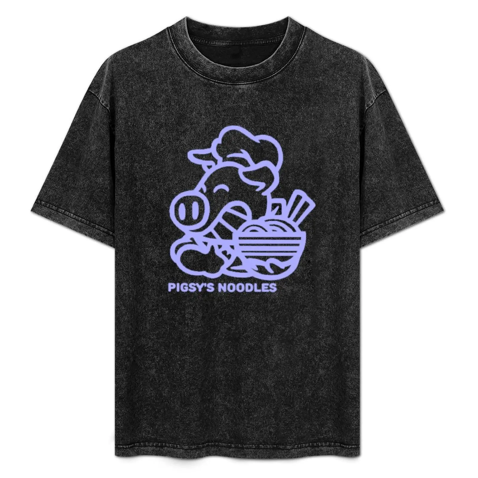 

Pigsy's Noodles Ver. 2 T-Shirt cute tops korean fashion Men's t shirts