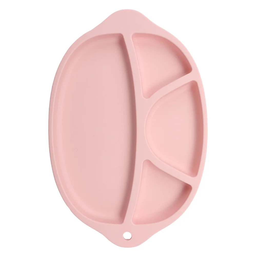 จานซิลิโคนสำหรับเด็กเกรดอาหาร - แผ่นรองซิลิโคนกันลื่นสำหรับเด็กวัยหัดเดิน ถาดวางอาหารสำหรับจัดระเบียบขนมและอาหาร