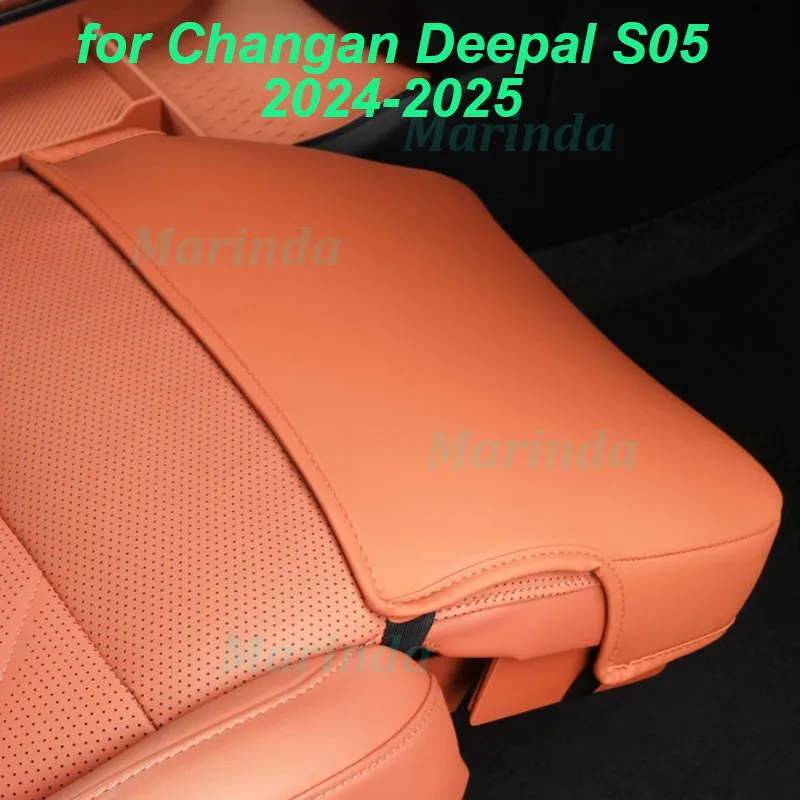 

Для Changan Deepal S05 2024-2025 автомобильный Co pilot электрическая поддержка ног защитный чехол кожаный противоударный коврик аксессуары для интерьера