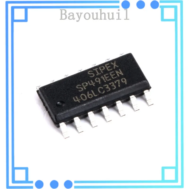 

10PCS Original Authentic Patch SP491EEN-L TR SOP-14 Full-duplex RS485 Transceiver Chip