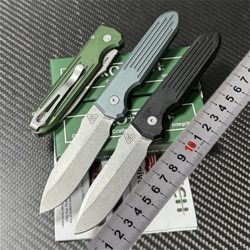 2025 New ProTech PDW Werx Invictus Folding Knife Mark MagnaCut Logo Aluminum Camping Hunting Outdoor Survival EDC Pocket Tool