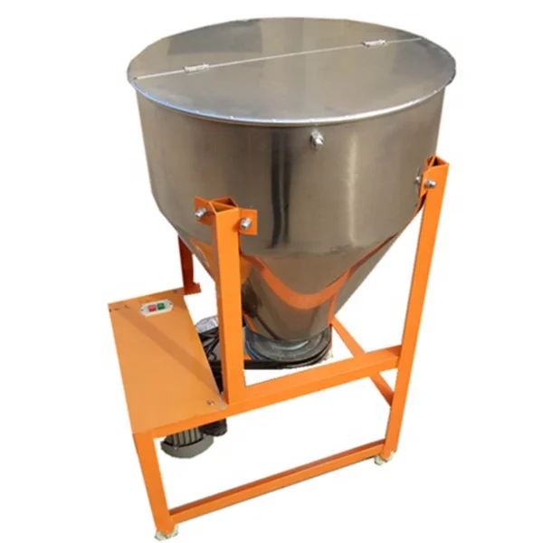 Poultry Animal Chicken Feed mixer 50 75 100 200 300 kg Pellet Mill Cattle Feed Making Machine