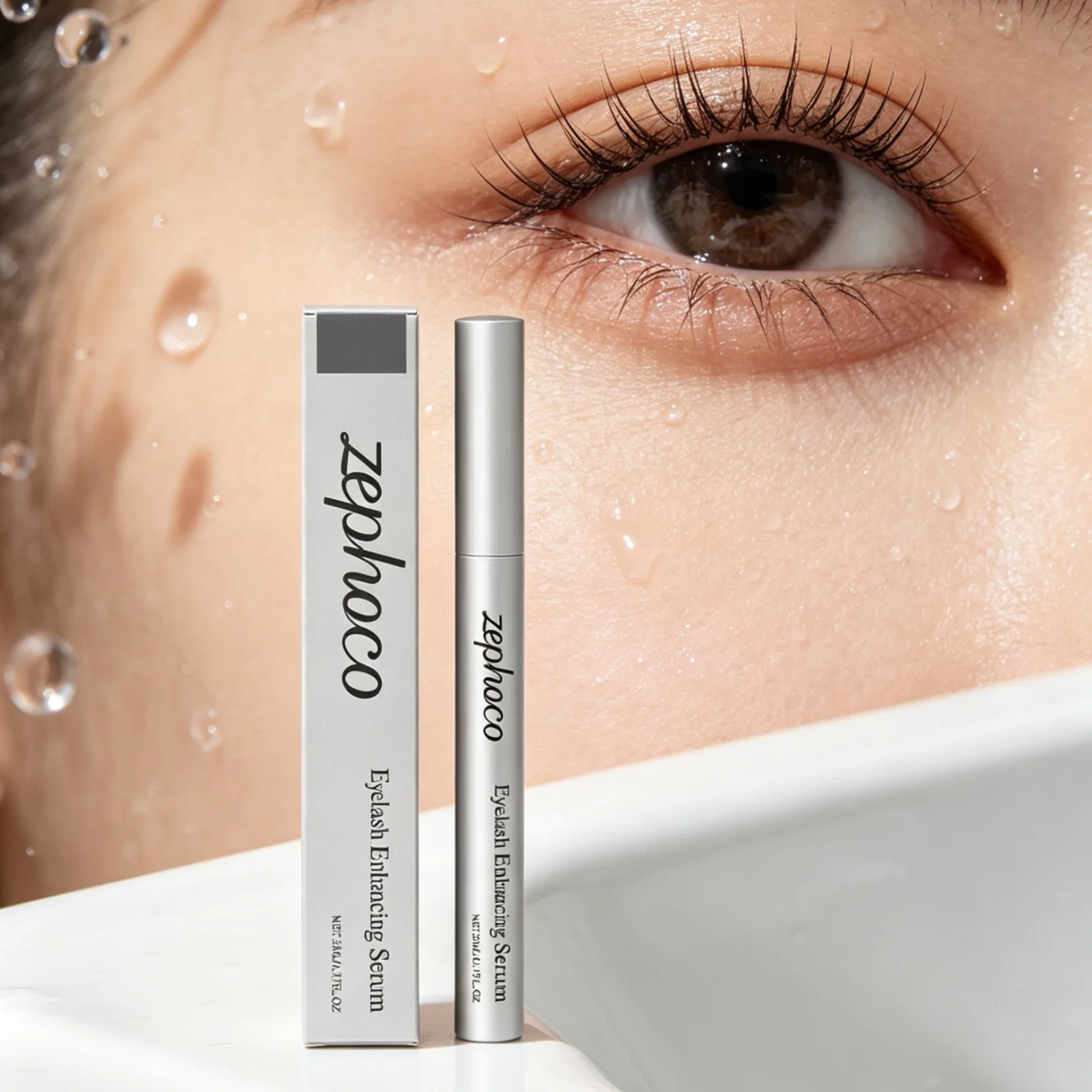 Lash Serum Growth - Zephoco Wimperversterkend Serum Diepvoedend Wimperverlengend Langdurig