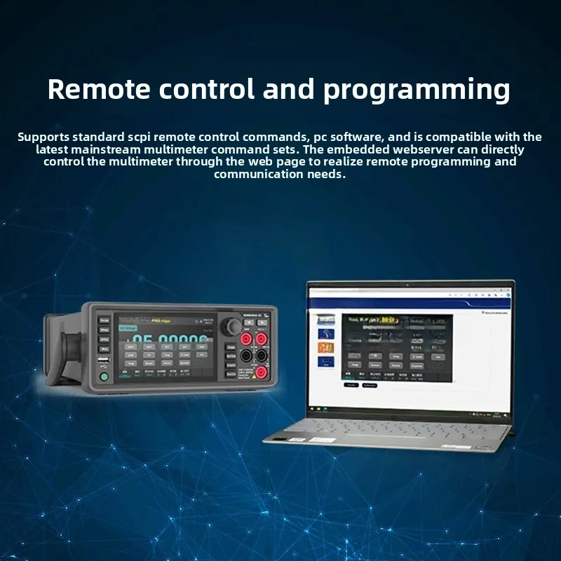 Six and a half desktop digital multimeter SDM4065A/SDM4065A-SC three sampling methods