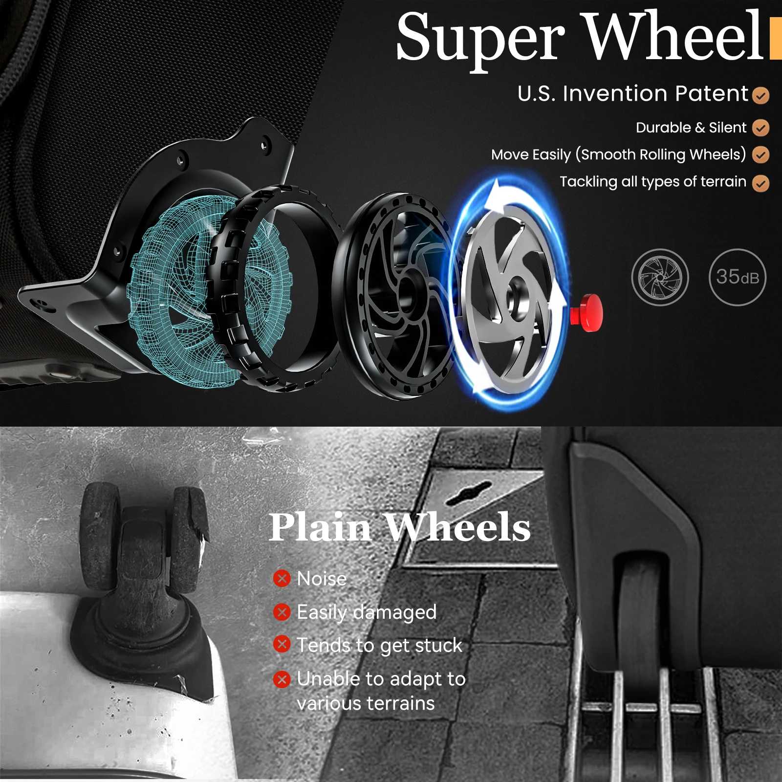 Borsa per laptop Borse trolley da lavoro Borsa da viaggio per bagagli sottosella Airlines con ruote Donna Uomo Valigetta per uomo Donna