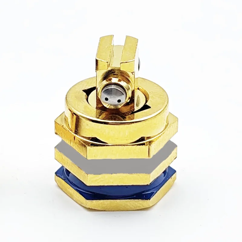

1015924 Copper Metal Nozzle Good Performance Universal Hot Melt Adhesive Machine Nozzle 90°, Dual 30° 0.024