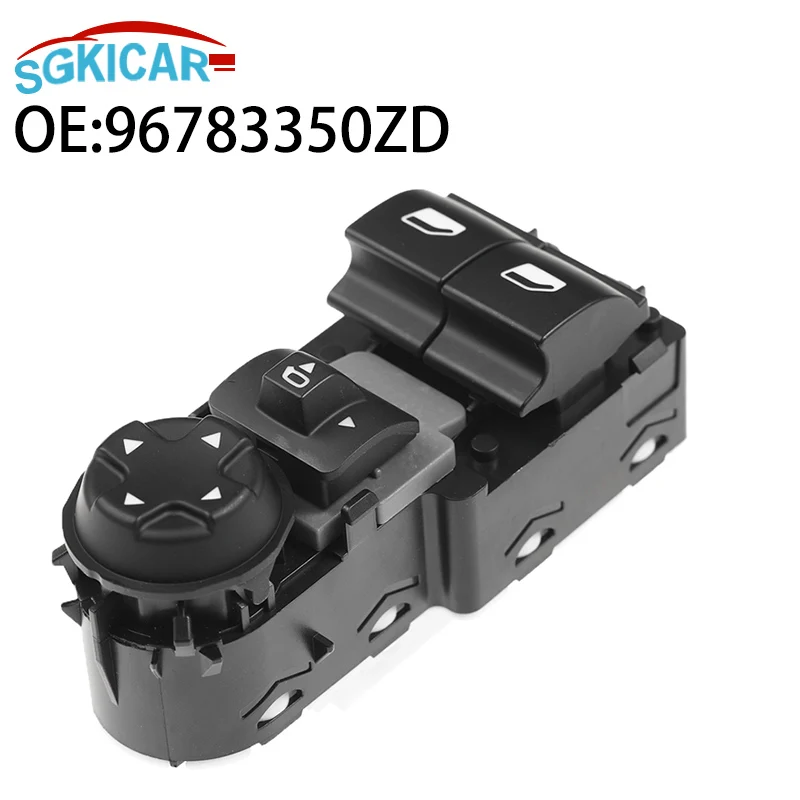 Interruptor de ventanilla eléctrica de coche 96783350ZD 39089070 para Citroen Spacetourer Opel Crossland Peugeot Expert
