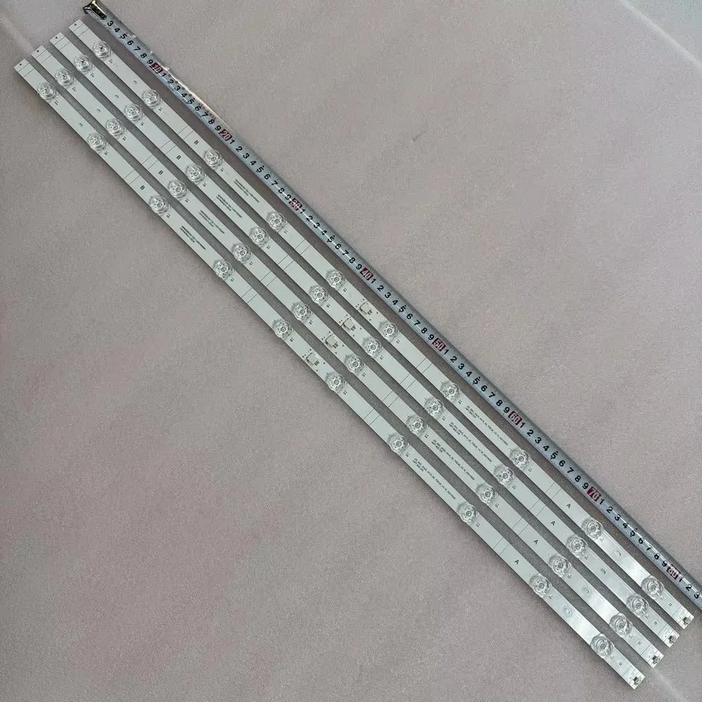 Striscia di retroilluminazione a LED per Hisense 43A72GQ 43A7GQ 43A60GEVS 43A7GQTUK 43A7HQTUK 43A7GQ 43A60GEVS 43A7GQTUK 43A7HQT SVH425A21