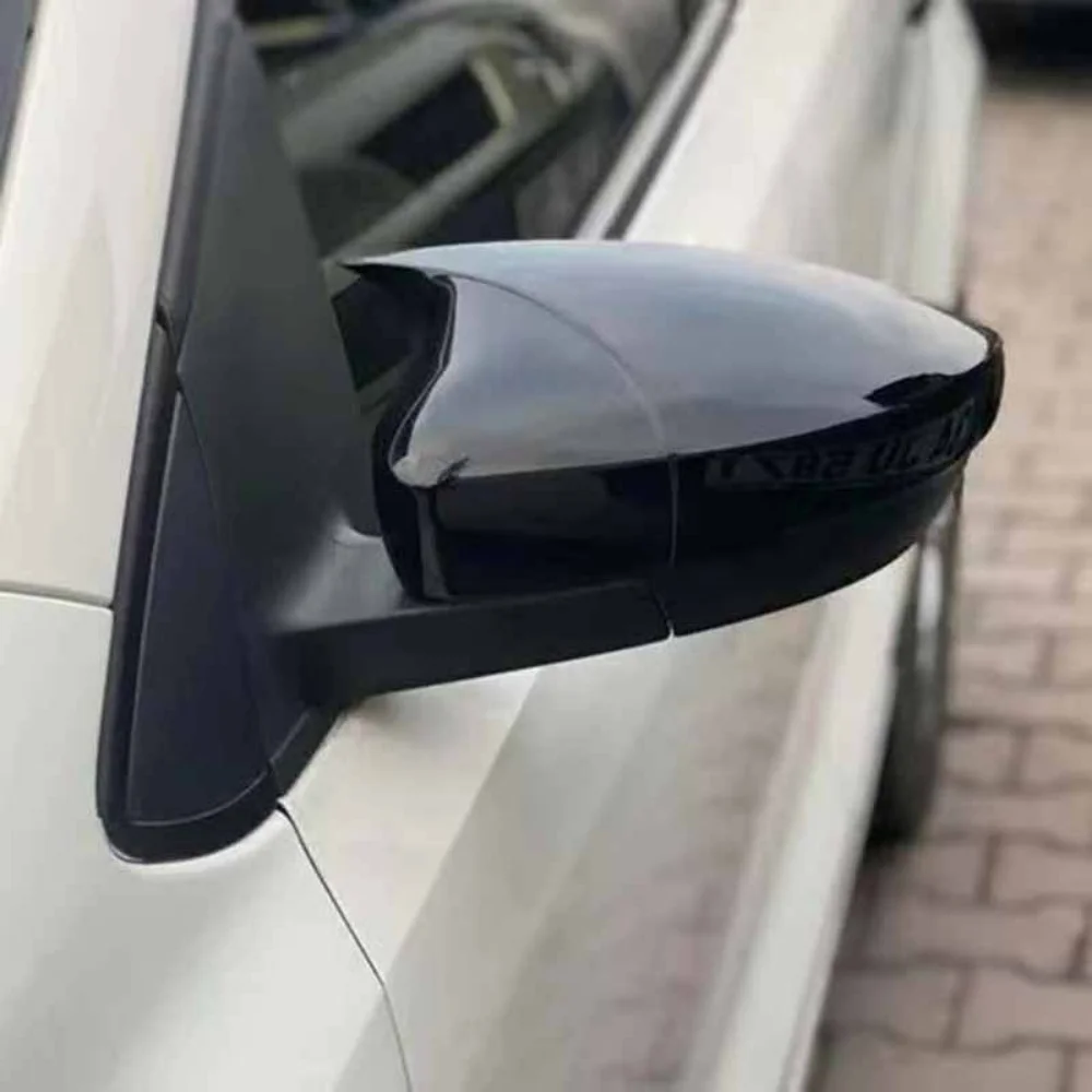 Car Upgrade Carbon Fiber Door Mirror Shell For Volkswagen Polo Mk5 6R 6C 2012 2013 2014 2015 2016 2017 Car Rearview Accessories - Image 2