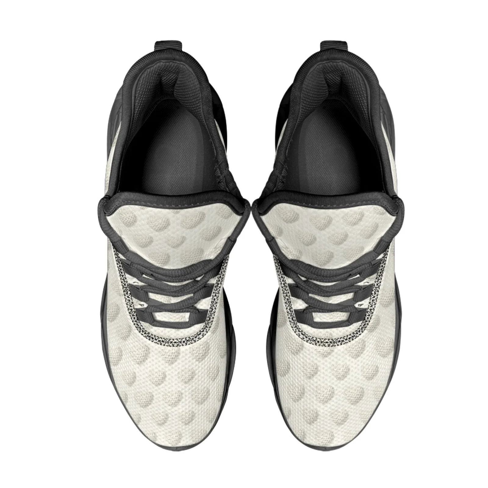 PENSTROLL Halloween Ghost Fashion Sneakers Mesh & EVA Athletic Sneakers Casual Blade Sneakers for Outdoor