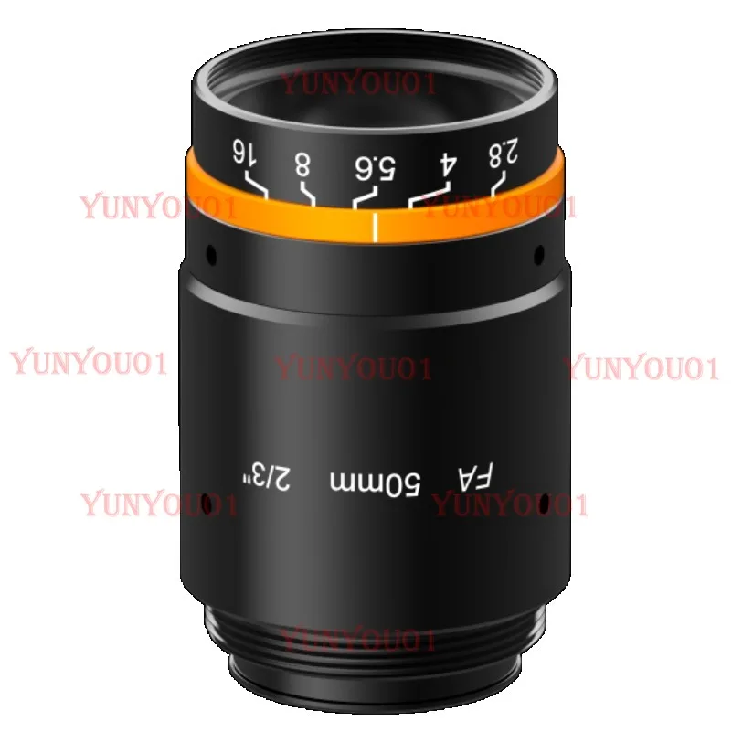 

6 Million Pixel C Interface Fixed Focus Industrial Camera Lens Aperture F2.8 Image Clear Structure Compact and Easy To Install