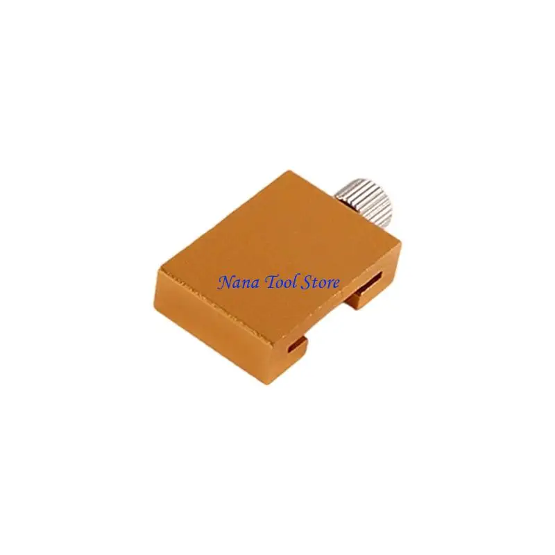 31GJ Golden Alloy Positioning Block For Woodworking Engineering Projects High Accuracy Tool