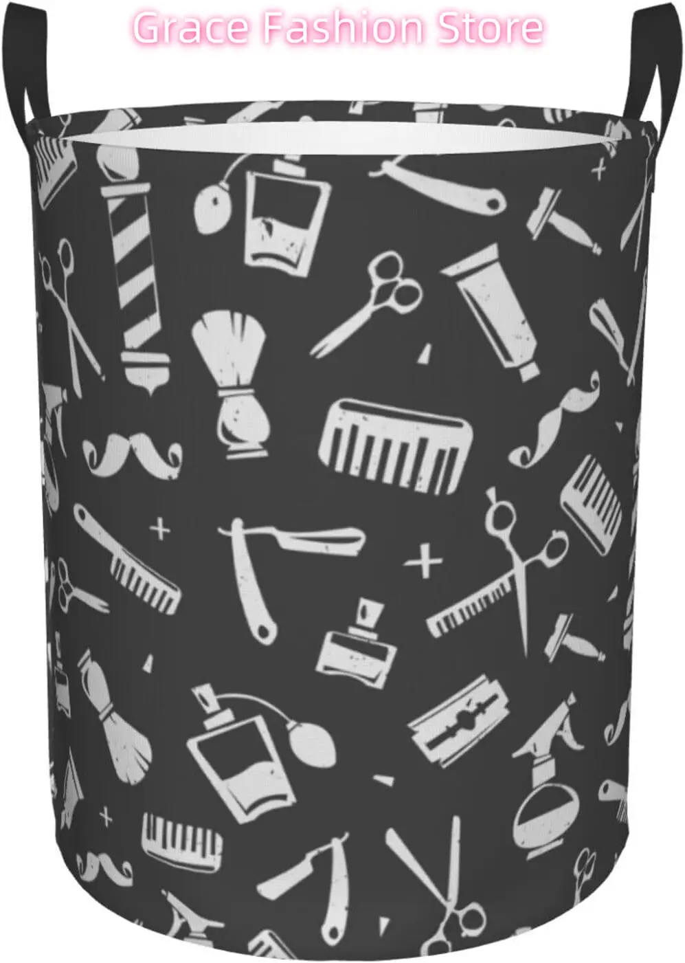 

Корзина для белья для парикмахерской, корзина для белья, водонепроницаемые корзины для белья, большие складные корзины для белья с ручкой, костюм