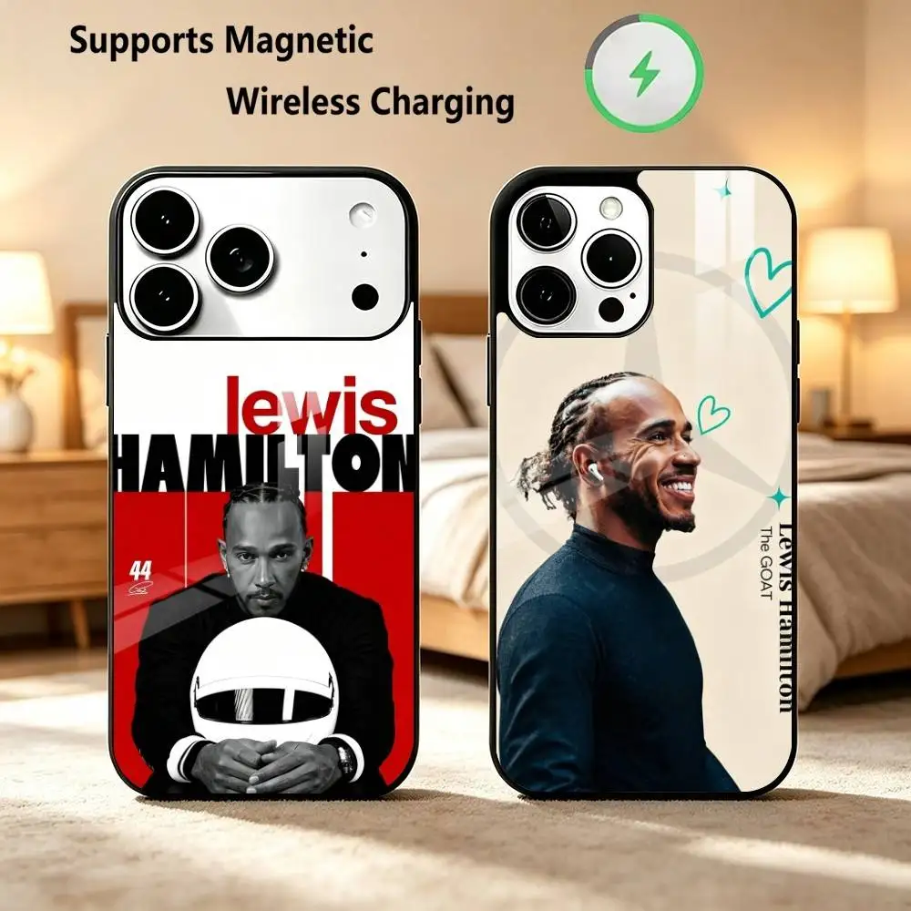 Lewis Hamilton Racing Driver  Phone Case For iPhone18 17,16,15,14,13,12,11 Plus,Pro Compatible with magnetic wireless charging