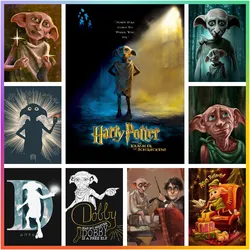Harry Potter Dobby Diamond Painting 5D DIY Art Mosaic Embroidery Cross Stitch Pattern Wall Decoration Novelty